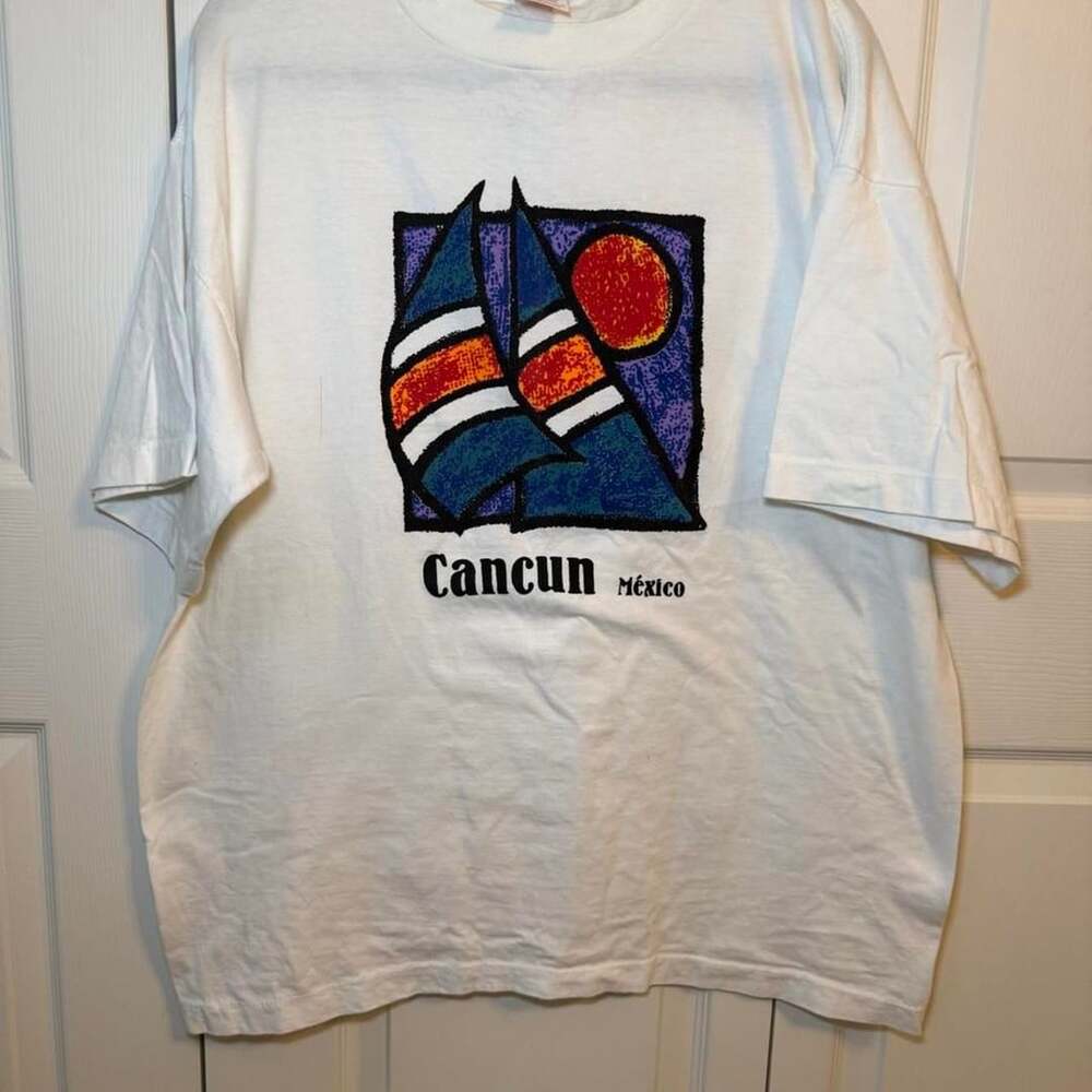 Loritos Vintage Cancun Mexico Graphic Tee Size XXL
